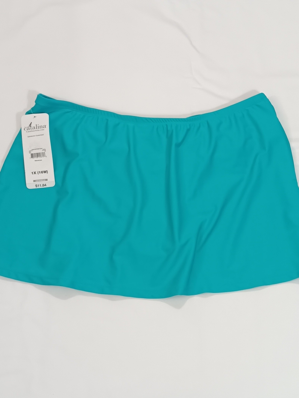 Catalina Turquoise Greenish Swim Skirt Size 16W (1X)